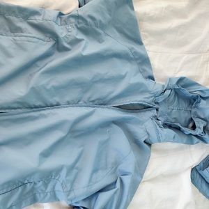 Blue nike windbreaker